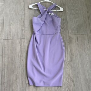 Likely Lilac One-Shoulder Sheath Dress